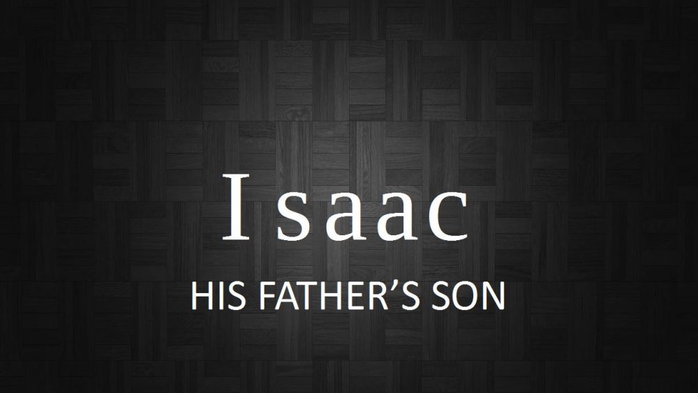 Isaac, His Father’s Son Image